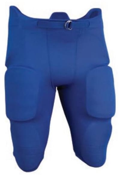 Riddell Safety Pants w/Pads Adult S Black Gamepants voor Sport American Football