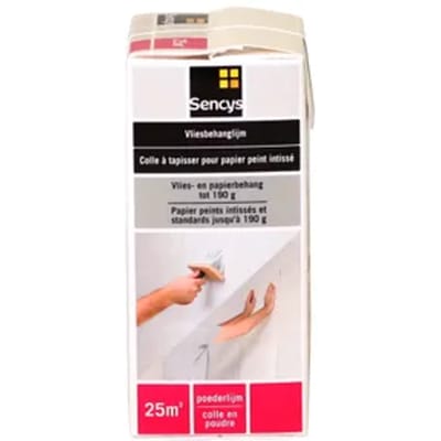 Sencys Behanglijm Vlies - Wit - 200g