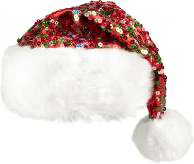 Boland - Kerstmuts Sparkling - Één maat - Volwassenen - Unisex - Kerst