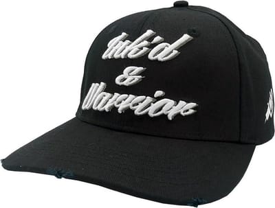 Lauren Rose - Inked & Warrior - Snapback Pet - One Size - Zwart - Tattoo Design