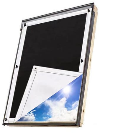 Dailygoods- Verduisteringsrolgordijn zonder boren - Thermisch verduisterend - Rolgordijnen met zuignap - Zonwering - Warmte-isolatie - 60 x 135 cm - Rolgordijn