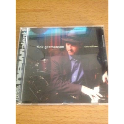 CD RICK GERMANSON TRIO - YOU TELL ME Niet-Japanse Jazz Gebruikt gray