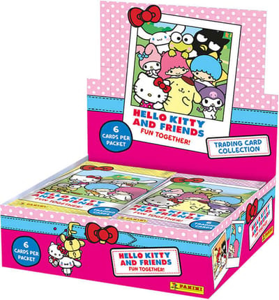 Doos - PANINI - Hello Kitty & Vrienden - 24 zakjes - 144 kaarten