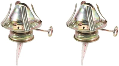 Dailygoods- Olielamp Brander - Vintage Olielamp Accessoire - Olielamp Onderdeel - Lampvervangende Brander - Hoogwaardige Duurzaamheid - Geschikt voor Kerosinelampen - Lampbrander