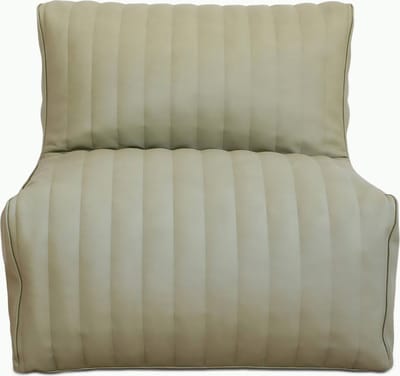 HENVAE® Kinder zitzak - Kinder zetel - Zitzak voor kinderen - Groen - Vegan Leer - Met Vulling - Loungestoel - Sofa - Beanbag - Lounger - Vlekbestendig - Waterbestendig - Speelkamer - Kinderkamer decoreren - Peuterkamer - voor Kinderen - Cadeau tip
