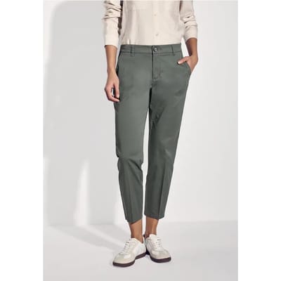 Twill chino broek