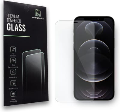 Smartphonica Screenprotector geschikt voor iPhone 12 Pro Max screenprotector van buigbaar glas geschikt voor iPhone 12 Pro Max