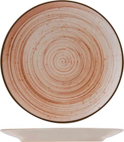 Sintra-Terracotta - Dessertborden - D20cm - Keramiek