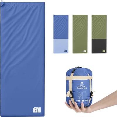 Ultralichte Slaapzak voor Warm Weer - Compact en Waterdicht voor Camping en Backpacken