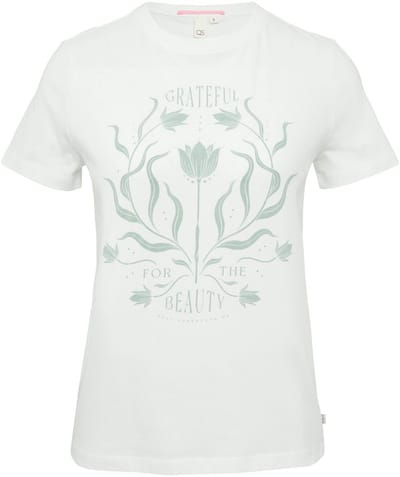 Q/S designed by - T-shirt - Maat XS - Vrouwen - Rood - katoen