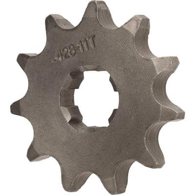 428 11T 17mm Fiets Tandwiel Koolstofstaal Eenvoudige Installatie Stevig Universeel Motor Aandrijftandwiel voor gray