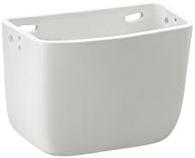 Toilet Spoelbak - Reservoir Onderdeel - Badkamer Installatie - Keramiek Materiaal - 37x21x27cm - Wit