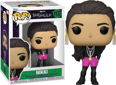 Funko SheHulk Verzamelfiguur Marvel POP! Nikki 9 cm Multicolours