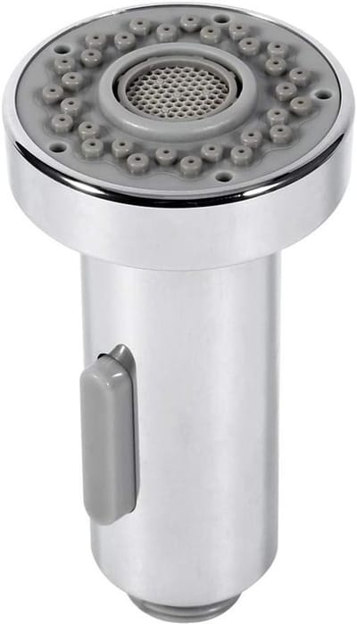 Allecto-Neerklapbare kraan sproeikop - Gootsteen - Twee modi sproeier - Verchroomd - Vervangend onderdeel - Compatibel voor specifiek model - Chroom 1/2 inch