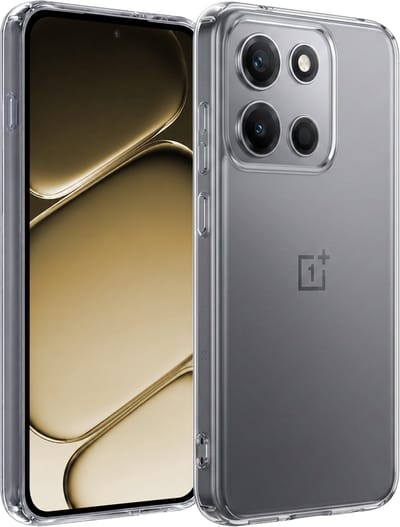 Hoesje - Geschikt voor OnePlus Nord 6 - Sterk & Shockproof - Hoes Cover - Siliconen Case - Telefoonhoesjes - Transparant