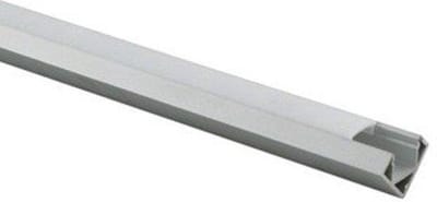 LED Profiel ALU 45 1m + opaal kap