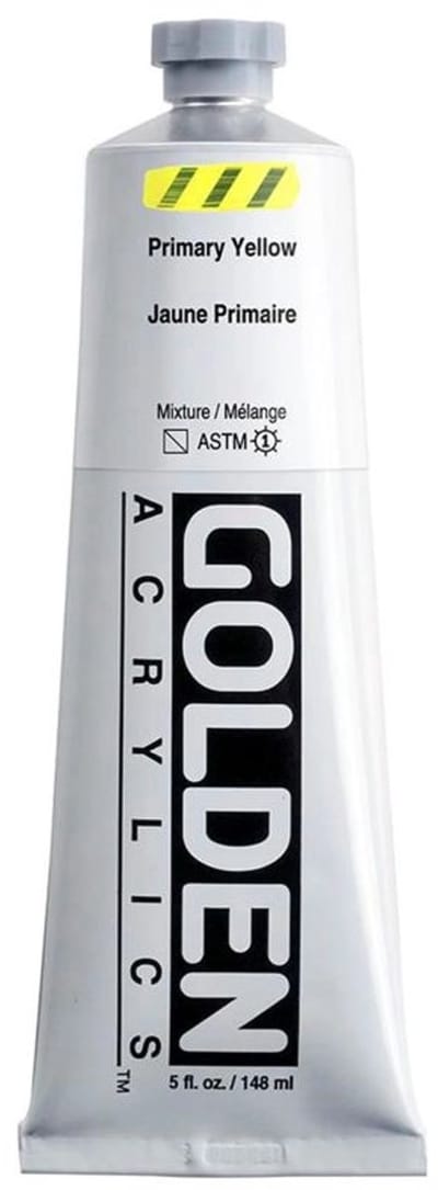 Golden Heavy Body Acrylverf Primair Geel 148 ml