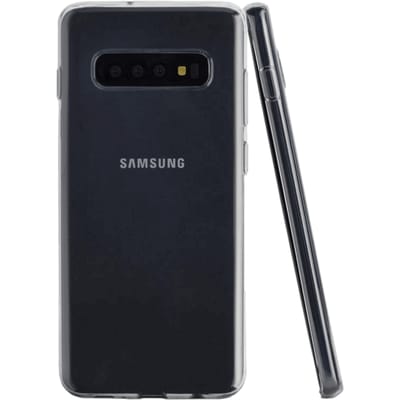 Mocaa  Samsung Galaxy S10 Plus 0.75mm Doorzichtig Beschermhoesje Zwart