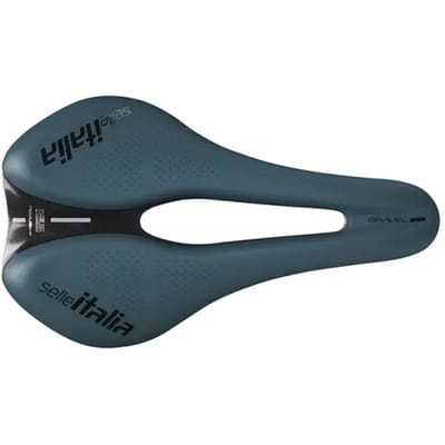 Selle Italia Novus Boost Evo Gravel Tm Superflow Zadel Blauw 145 mm