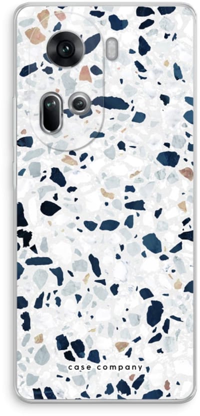 Case Company® - Hoesje geschikt voor Oppo Reno 11 hoesje - Terrazzo N°1 - Soft Cover Telefoonhoesje - Bescherming aan alle Kanten en Schermrand