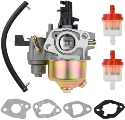 SPHProducts - Carburateurkit - Honda GX120 GX160 GX200 - 5,5 PS 6,5 pk - Geschikt voor grasmaaiers en hogedrukreinigers - Motoronderdelen - 196 cc 208 ...