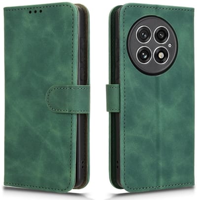 Coverup Hoesje - Geschikt voor OnePlus 13 Hoesje - Coverup Book Case - Groen