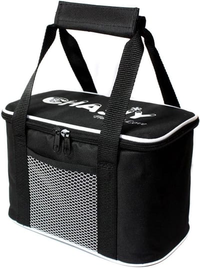 Koeltas - Lunchtas - Eten Vers Houden - Lekvrij Ontwerp - 5 Liter - Zwart