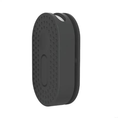 DrPhone Zelfklevende Bescherm Hoes - Geschikt voor Galaxy SmartTag 2 - Tracker Case - Anti-verlies - Cover - Hoesje - Sticker Houder - Zwart