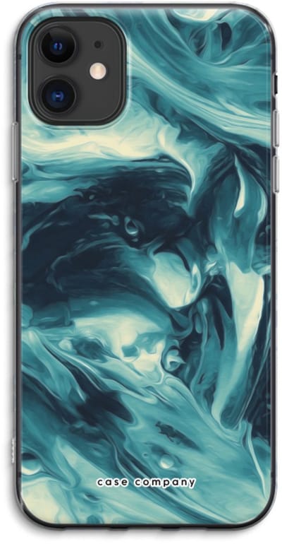 Case Company® - Hoesje geschikt voor iPhone 11 hoesje - Dreaming About Whales - Soft Cover Telefoonhoesje - Bescherming aan alle Kanten en Schermrand