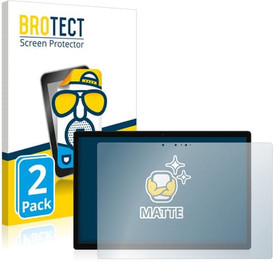 BROTECT - Screenprotector voor Xiaomi Book S 12.4" - Folie Beschermfolie matte 2 Stuks