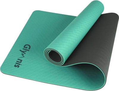 Antislip Yogamat Dubbelzijdig Waterdicht 183 x 61 cm - Geschikt voor Yoga en Training