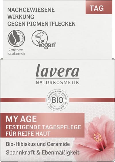 Lavera My age day cream firming Duitstalig bio 50 Milliliter