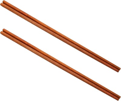 Herbruikbare 30CM Lange Chinese Chopsticks voor Noodles en Roerbakgerechten - Antislip en Duurzaam Keukengerei