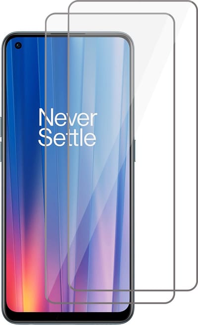 Screenprotector geschikt voor OnePlus Nord CE 2 - Gehard Glas Beschermglas Tempered Glass Screen Protector - 2 Stuks
