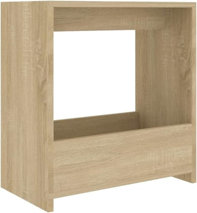 Bijzettafel - Tafel - Woonkamer meubel - Sonoma eikenkleurig - 50x26x50 cm