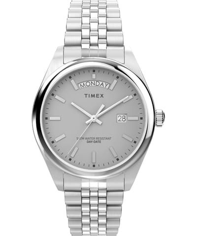 Timex Legacy TW2V67900 Horloge - Staal - Zilverkleurig - Ø 41 mm