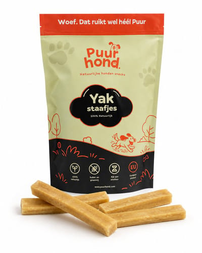 Yakstaafjes voor Honden – 100% Natuurlijke Hondensnack van Melk – Extra Langdurige Kauwsnack – Himalaya Kauwsnack – PuurHond