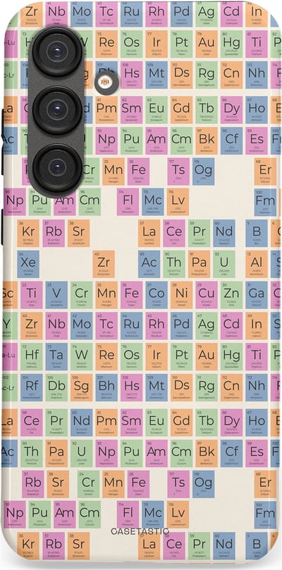 Casetastic Hoesje Geschikt voor Samsung S25 Plus - Stijlvolle Beschermende Duo-layer Case - Atomisch Mooi