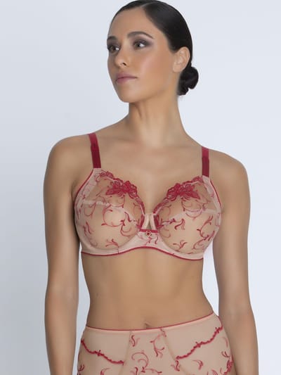 Lise Charmel Eblouissant Eros Beugel BH 3-delig Rood 75 E