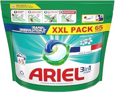Ariel Pods 3in1 - 65sc1332.5gr - rosée du matin Wasmiddel