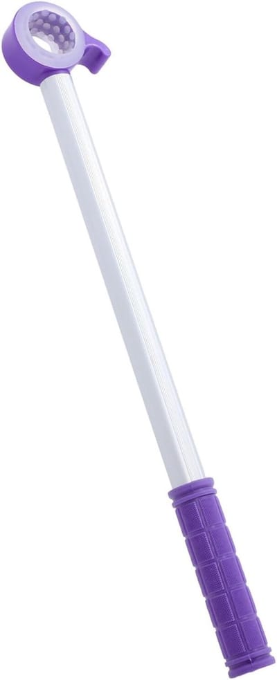 Raambereikstok - Raamopener Jaloezieën - Ramen Openen - Ruimtebesparend Ontwerp - 46 cm - Paars