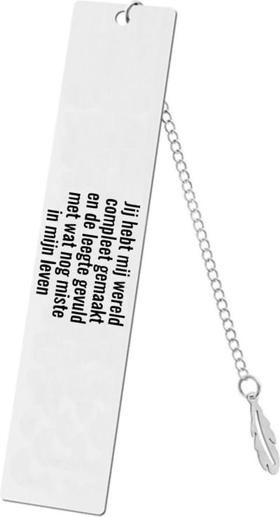 Akyol - jij hebt mij wereld compleet gemaakt en de leegte gevuld met wat nog miste in mijn leven boekenlegger-cadeautje - verjaardagscadeau - verjaardag - cadeau - kado - geschenk - gift - vriendin/vriend artikelen