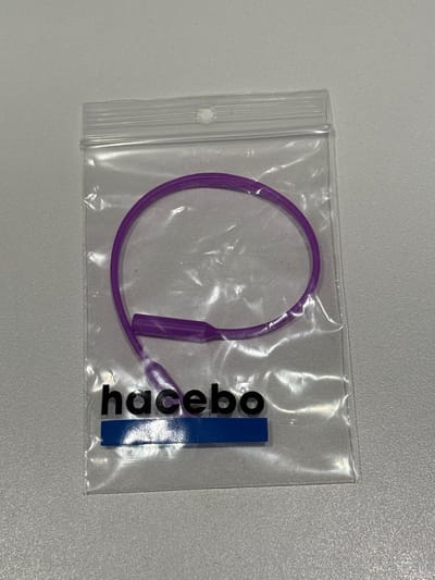 Siliconen brillenkoord - brillenketting - brillenkoorden - Kinderen - Paars