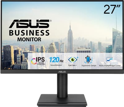 ASUS VA279QGSE - FHD Business Monitor - Stereo Speakers - Hoogte verstelbaar - 120hz - 1ms - 27 inch