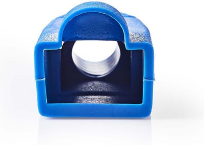 Trekontlasting - RJ45 - PVC - Blauw - Polybag - 10 Stuks