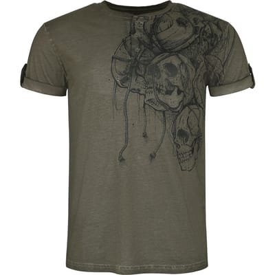 Black Premium by EMP T-shirt - L tot XXL - voor Mannen - groen