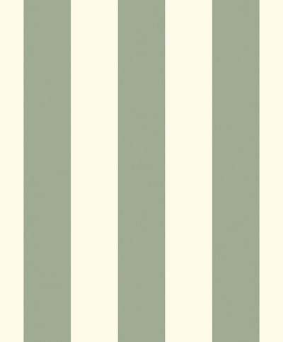 Flügger Fiona Vliesbehang 580224 - Stripes@Home - Architect Stripes #2 - Groen - 53cm x 11.2m