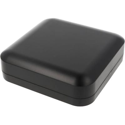 Hammond Electronics 1556FBK Universele behuizing 160 x 160 x 45 ABS kunststof Brandvertragend Zwart 1 stuk(s)