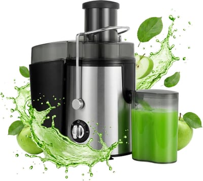 Sapcentrifuge voor Groenten & Fruit - 800W - Juicer met Pulpcontainer - Grote Vulopening - 3 snelheden - BPA-vrij - Eenvoudige Reiniging - AIMASON