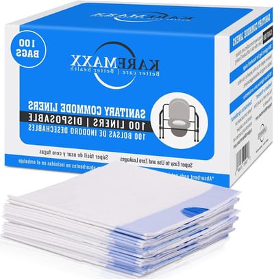 Wegwerp Toilet Liners - Potty Zakken - Hygiënisch Werken - Lekvrij & Geurloos - 100 Stuks - Transparant